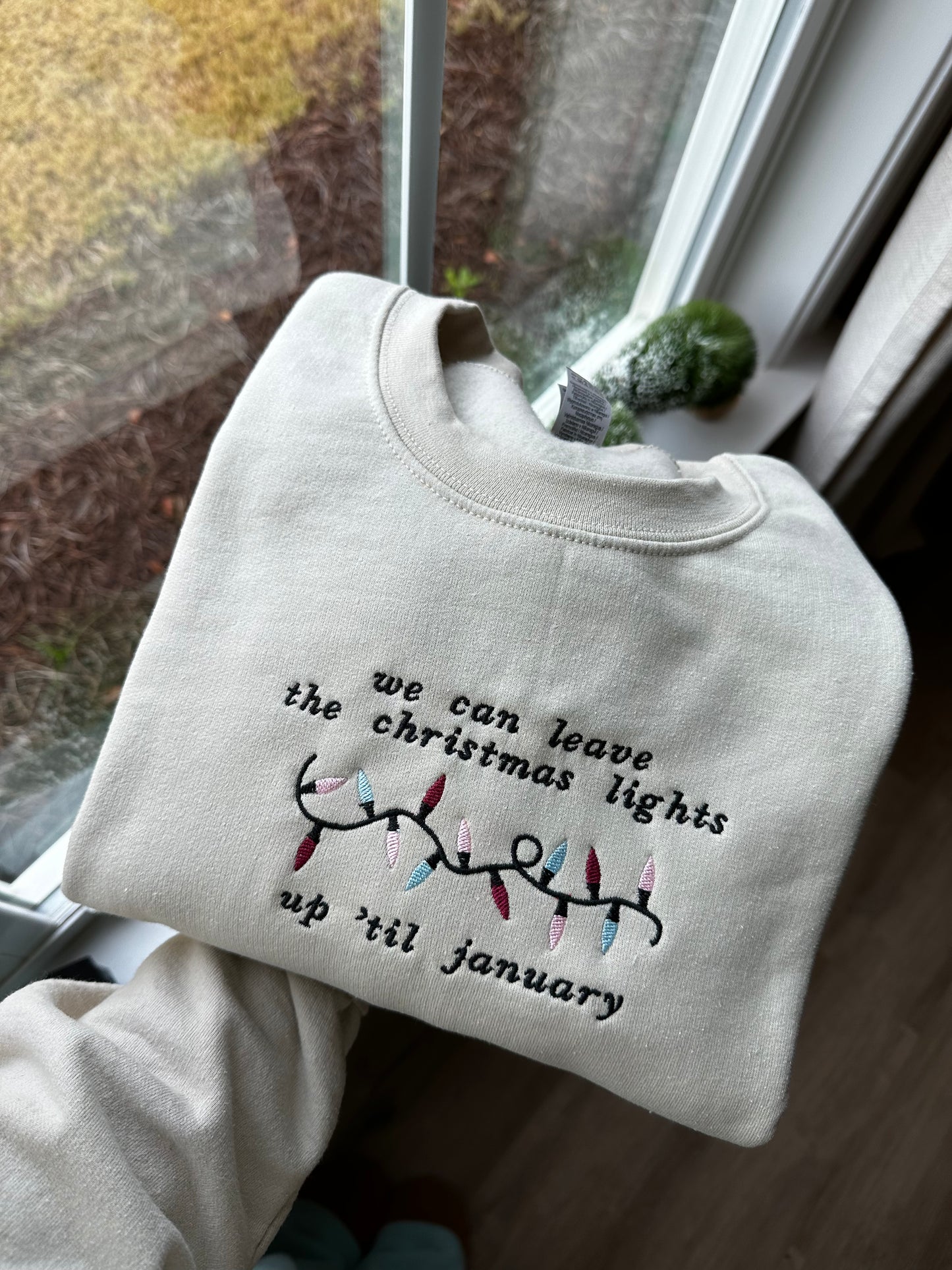 Taylor Swift Lover Embroidered Crewneck