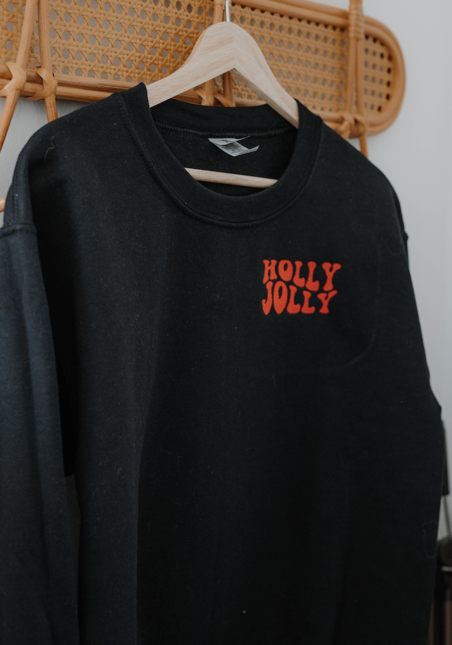 holly jolly crewneck
