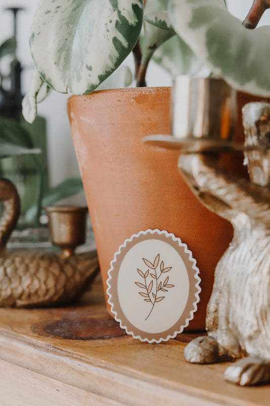 Cutie Floral Stamp Sticker