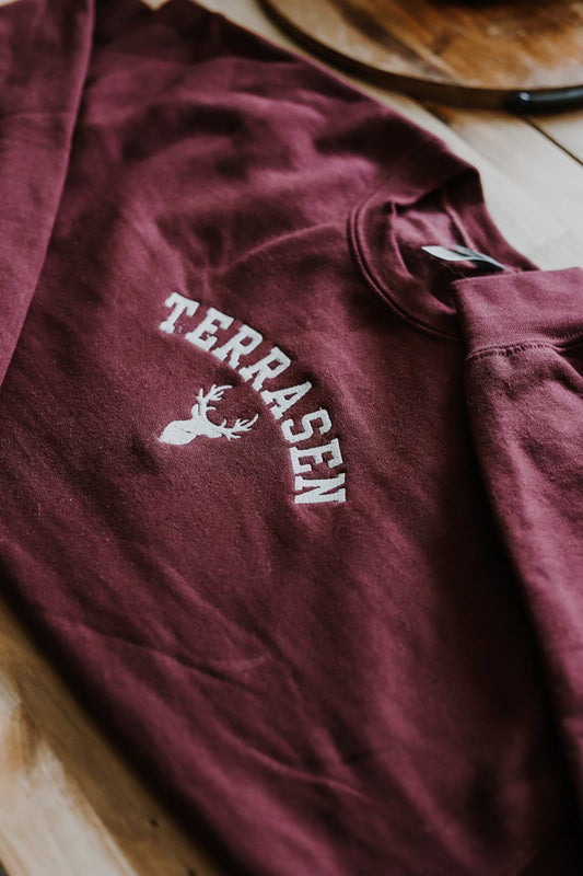 terrasen embroidered