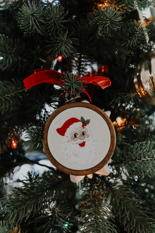Christmas Embroidered Ornament