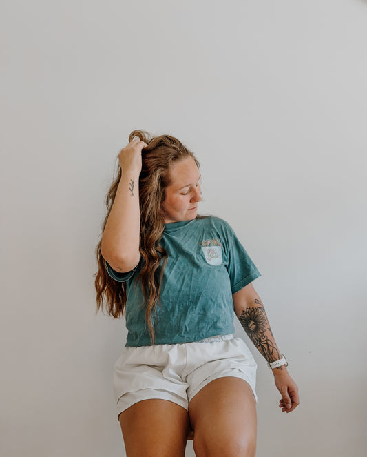 made to bloom printed tee