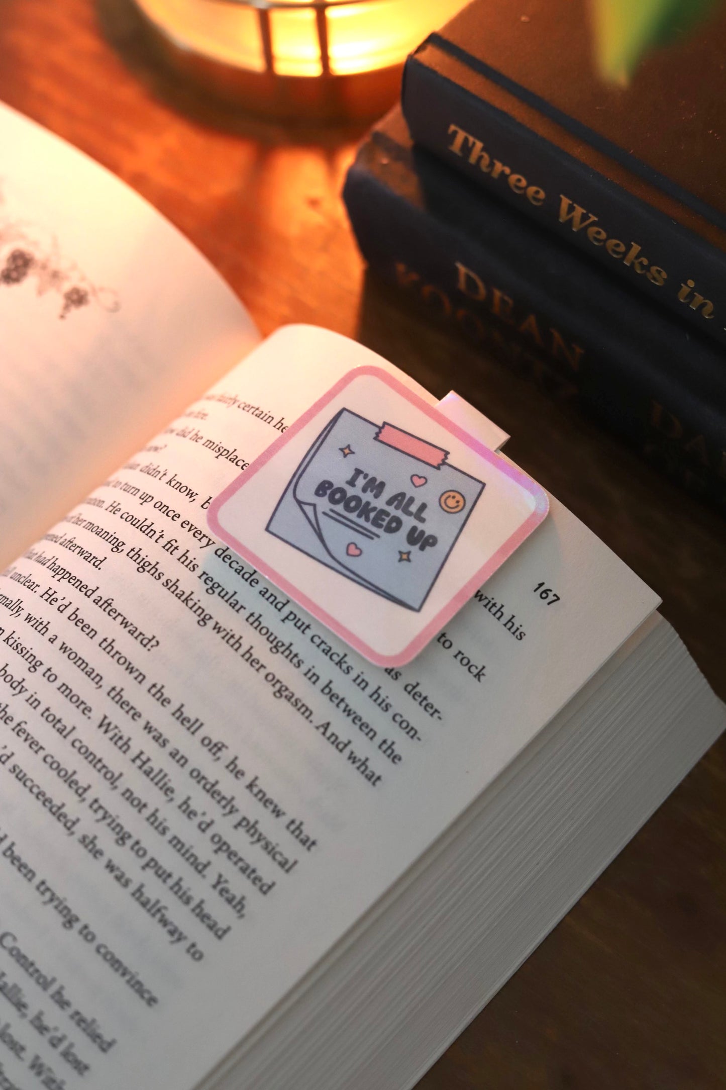 all booked magnetic bookmark