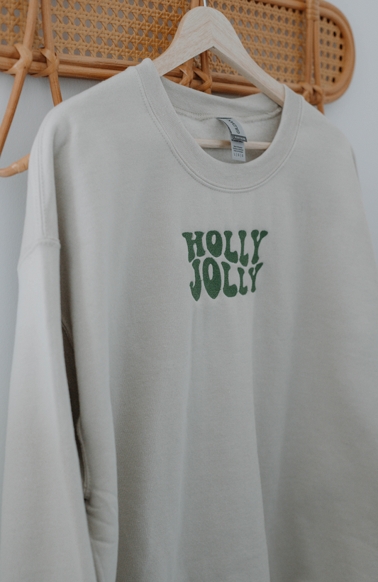 holly jolly crewneck